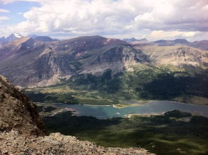 View from atop Wynn Mountain (8,409') in Glacier National Park, Montana.